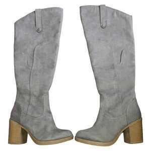 SO Zandra Tall Shaft Mini Heel Boots
